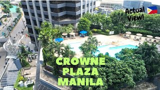 Manila Trip Report: Uber Ride to Crowne Plaza Manila Galleria Hotel + Room Tour 🇵🇭