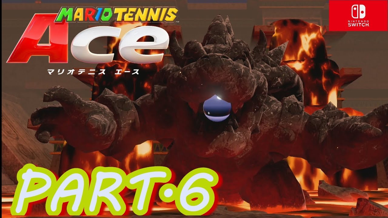#6【マリオテニスエース】アッチーノ島、むずい??!!1人でじっくりストーリーモード