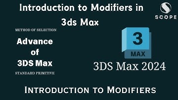 Introduction to Modifiers in 3ds Max  | 3ds max modeling