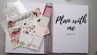 How I plan my month: November Monthly Plan with Me in my A5wide Planner Guide