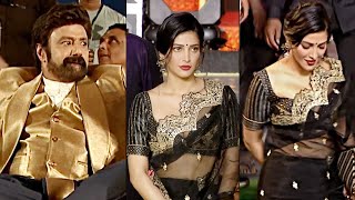 Natasimham Nandamuri Balakrishna Seen The Shruti Haasan At Veera Simha Reddy Pre Release Event Fb