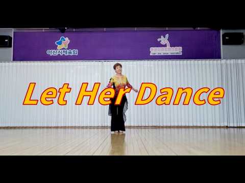 Let Her Dance Linedance demo Improver @ARADONG linedance #아라동 #ARADONG #아산시체육회
