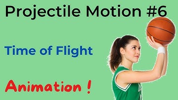 Projectile Motion  (JEE NEET Animation) | #6 | Time of Flight | Physics (2022)