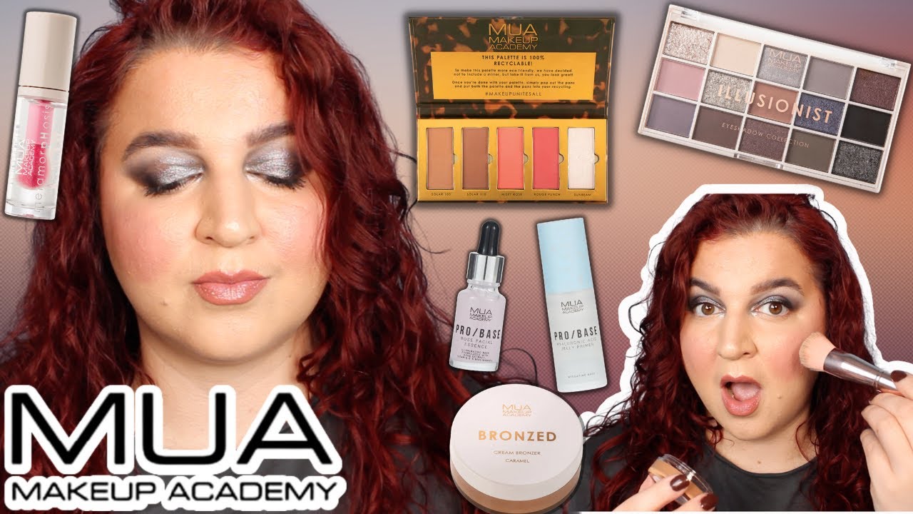 Spanien opdagelse Ocean A FULL FACE OF NEW MUA COSMETICS, cream bronzer, primers, lip liners,  lipsticks and so much more!!! - YouTube