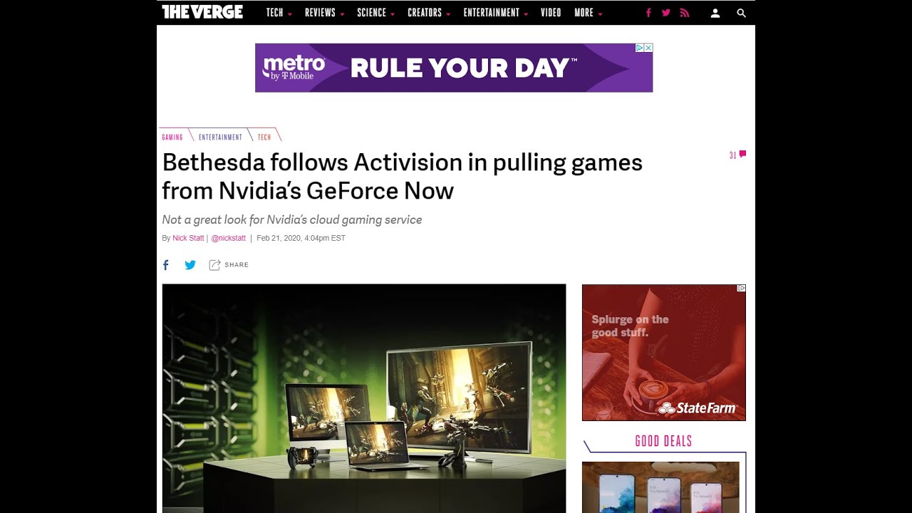 GFN Legalities with Game Developers like Bethesda and Blizzard Activision