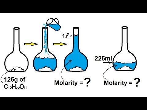 Chemistry Concentration Molarity In Chemical Equations 26 Of 38 Ex 1 Youtube