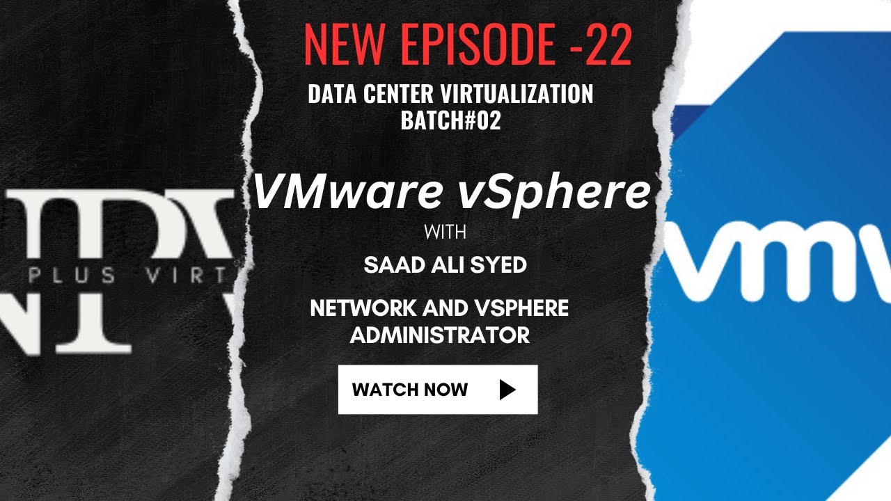 Ep 22 | Batch#02 | vSphere | Virtualization | Data Center ...