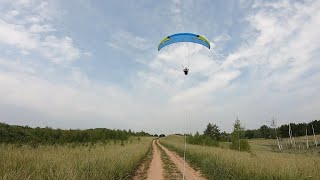 Užvertinė - Ebike paraglider test tow