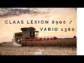 CLAAS LEXION 8900 // VARIO 1380 // ERNTEÜBERSICHT 2020