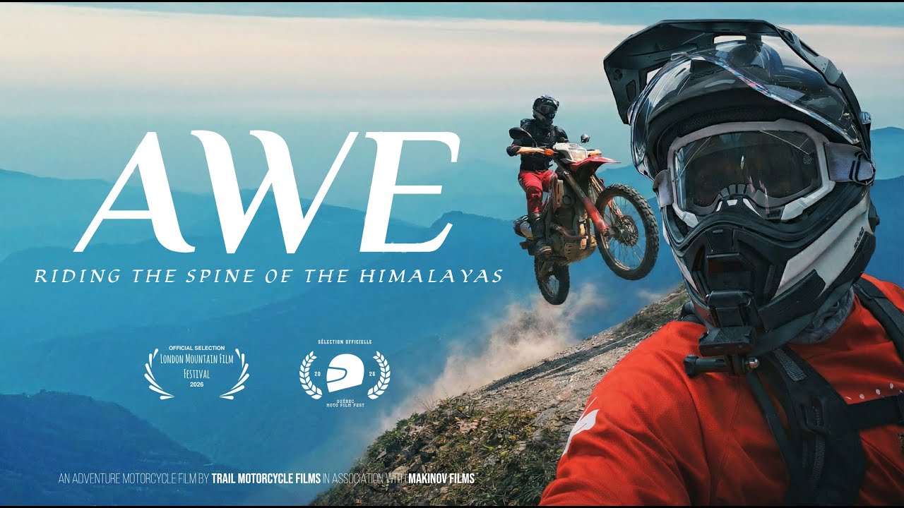 Riding the spine of the Himalayas - AWE - Motorcycle Documentary