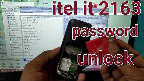 itel it2163 password  unlock