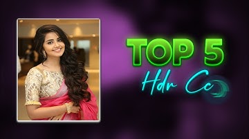 Top 5 Hdr Cc Preset Like Ae 🔥 | XML File | Alight Motion | Rishabh x edits |