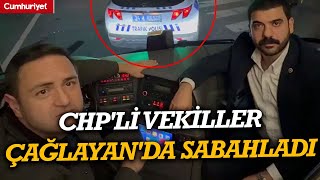Chpli Vekiller Çağlayanda Sabahladı Adliye Önündeki Polis Engelini Anlattılar