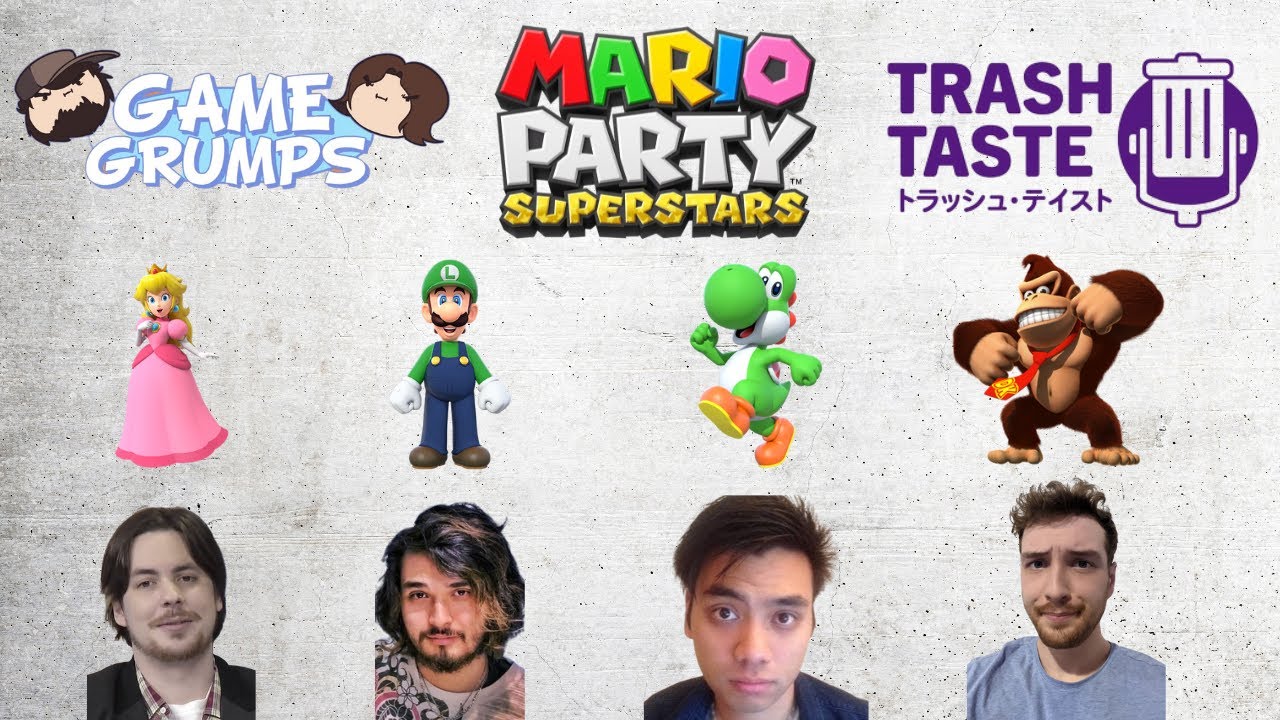 Copium Connor! | Trash Taste On Game Grumps Playing Mario Party!