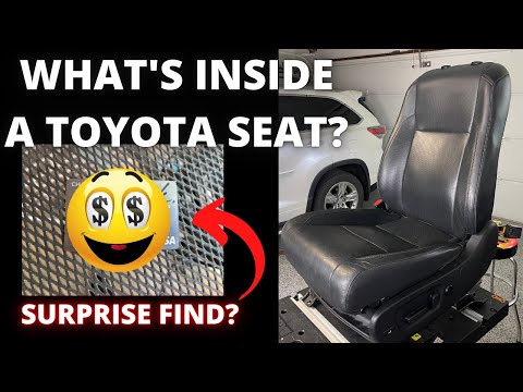 What's Inside a Toyota Seat? Surprise find?