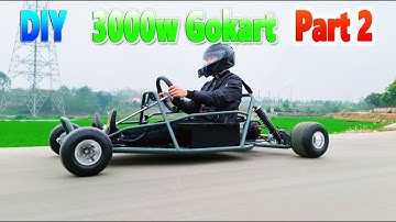 How To Make a 3000W Electric Go Kart v4 - Part 2