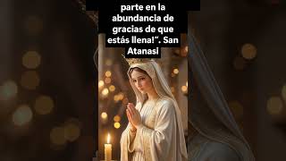 Oh Santísima Virgen! ¡Dígnate escuchar nuestras súplicas, distribuir entre nosotros tus dones