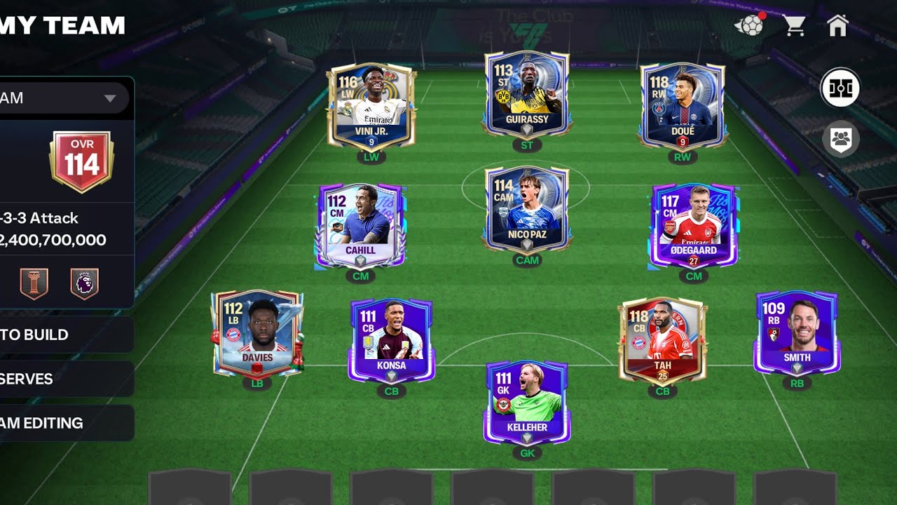 FC Mobile play through S1 E1 (sorry no audio) 