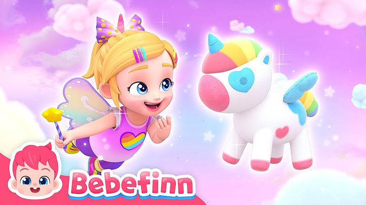 Bora's Rainbow Unicorn🦄🌈 | EP76 | Bebefinn Sing Along2 | Magical Nursery Rhymes For Kids