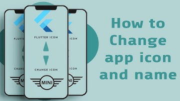 Change App Name And Icon In Flutter Hindi