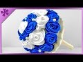 Diy ribbon roses bouquet for wedding eng subtitles  speed up 88