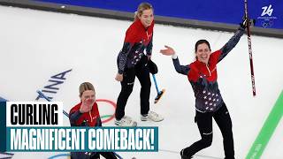 late steals lead team usa women s curling win over china