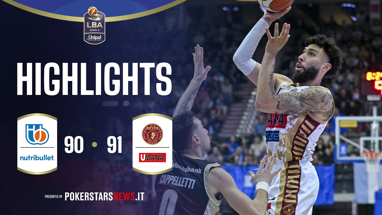NutriBullet Treviso Basket - Umana Reyer Venezia | PokerstarsNews Highlights Serie A Unipol 25/26