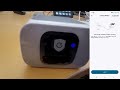 Initial setup of eufy security camera and sync with app