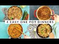 4 easy one pot dinners