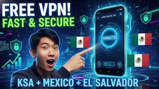 APNA Tunnel Lite VPN Full Tutorial | Fast & Secure Free Internet Setup (KSA, Mexico, El Salvador) screenshot 5