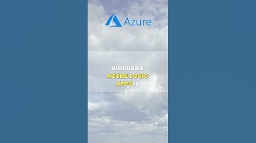 Azure Function Apps Vs Logic Apps #azure #az900 #shorts