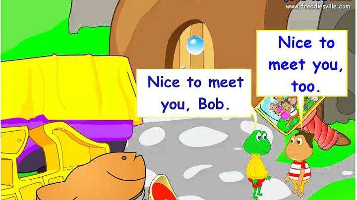 Nice to Meet You, Greetings Expression in English for ESL kids - DayDayNews