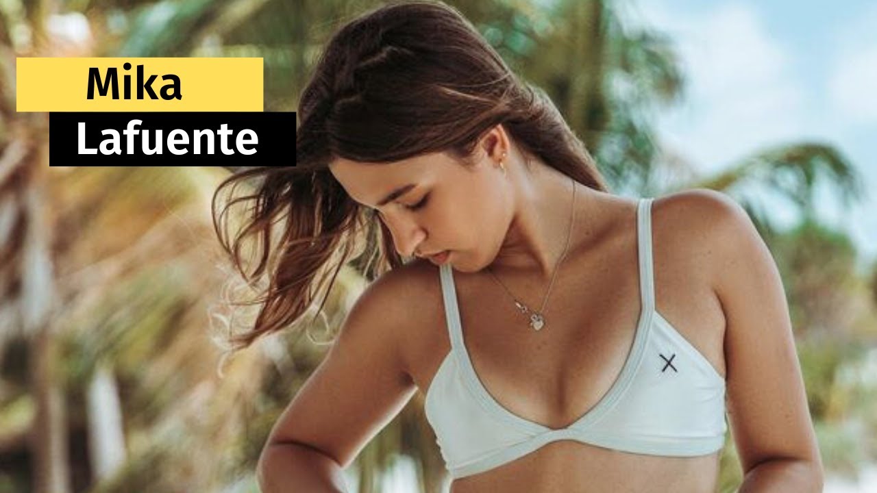 Mika Lafuente - Preciosa modelo en bikini | Bikini Model - YouTube