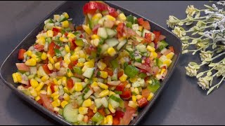 Healthy and Delicious Corn Salad Full Of Antioxidants