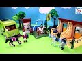 Playmobil horse stable barn and washing station building sets  fun toys for kids