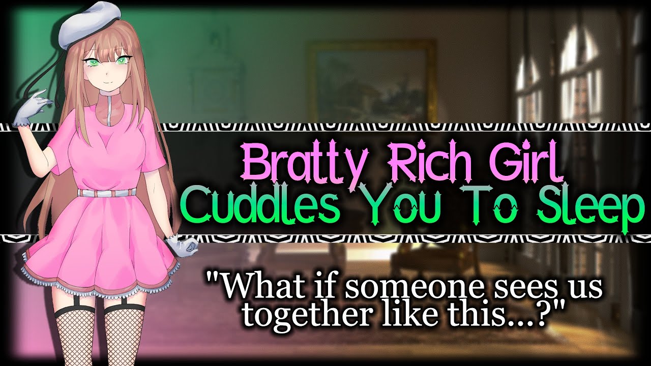 Bratty Rich Girl Cuddles You To Sleep[Bossy][Tsundere][Spoiled] | Slice of Life ASMR Roleplay /F4A/