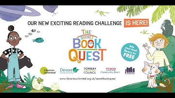 NEW 2021: Secret Book Quest Launch Endorsements from Andy Stanton and Chris Callaghan