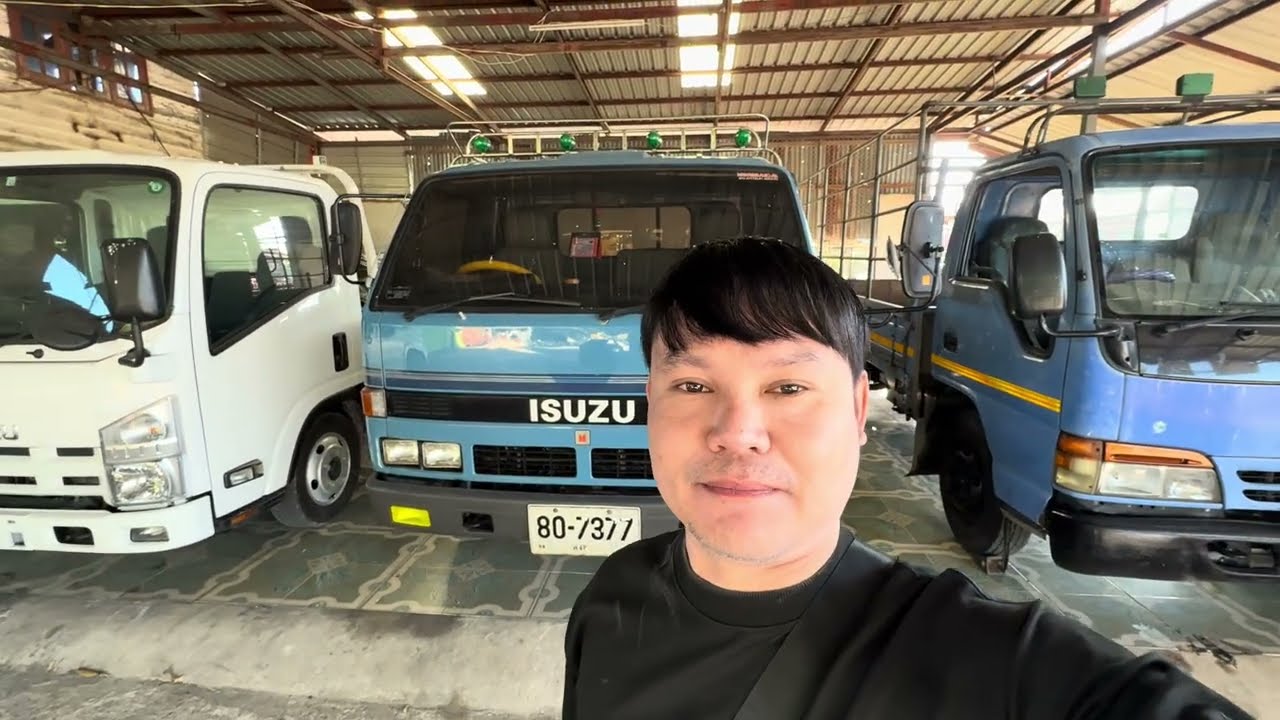 มีเงินก็หาซื้อยากแล้วครับ รถหกล้อnpr115ปี37รถขนมอเตอร์ไซค์สมัยก่อนสภาพ89%