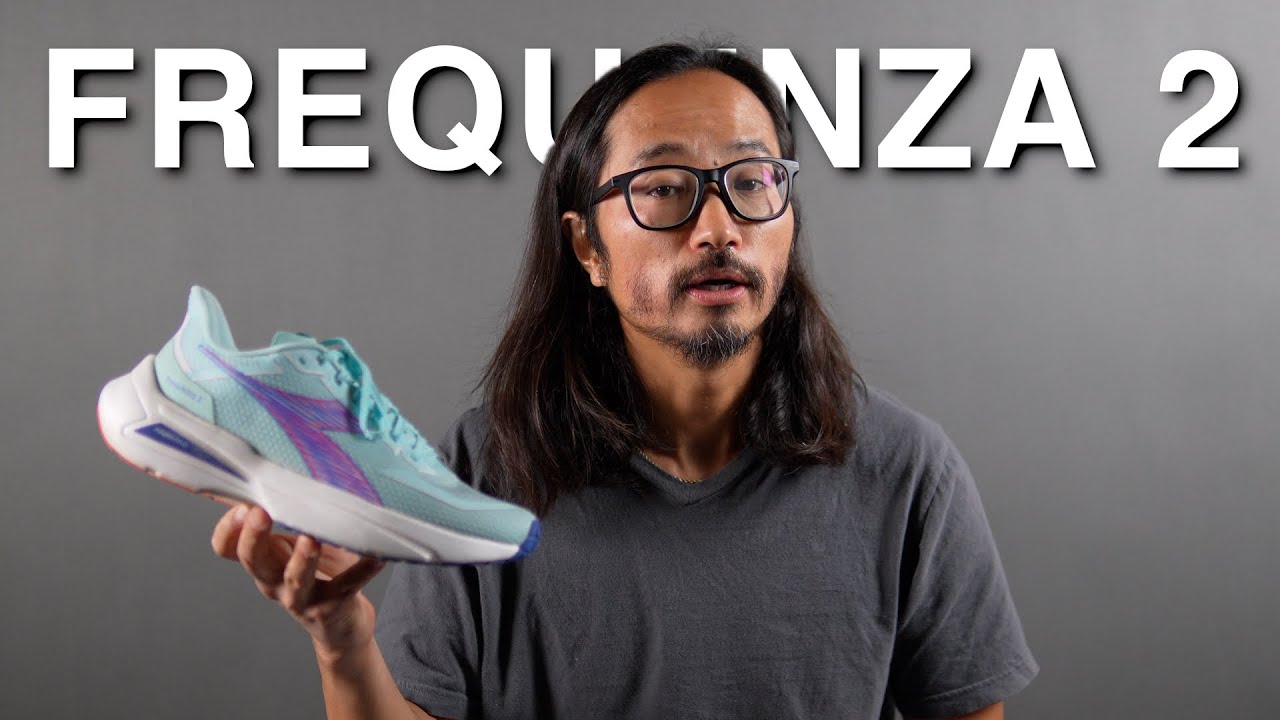 Diadora Frequenza 2 running shoes showcasing Italian design and performance