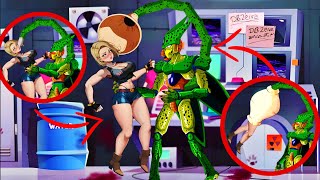 ANDROID18 TRIES TO ESCAPE MONSTER CELL ATTACK | DRAGONBALL SPARKING ZERO