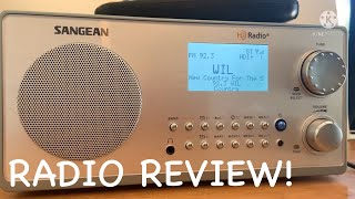 Sangean R-18 Radio Review