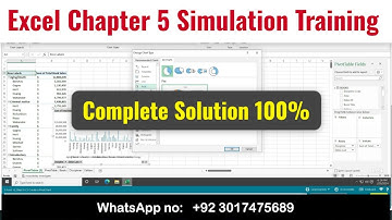 Excel Chapter 5 Simulation Training #SimulationTraining #ExcelChapter5 #ExcelSimulation #ExcelHelp