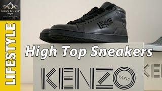 kenzo high top sneakers