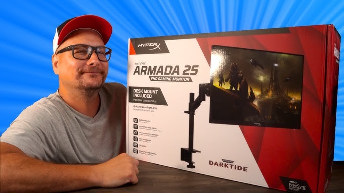 HyperX Armada Gaming Monitor Unboxing 