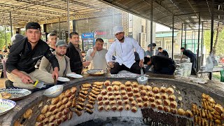 World record! 5 kg somsa. Giant tandoor | 5000 Kosa Soames every day! #somsa #tandir