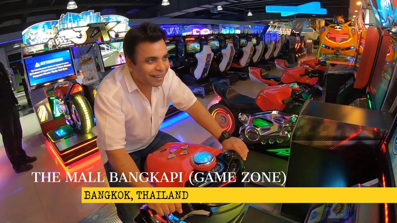 The Mall Bangkapi Game Zone in Bangkok, Thailand YouTube