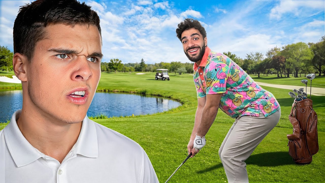 J'AI APPRIS À SHAHIN COMMENT JOUER AU GOLF...