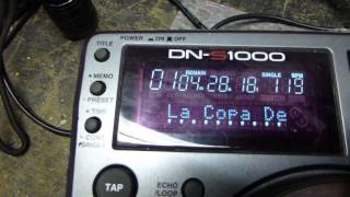 Denon CD player DN s1000 testing after repair