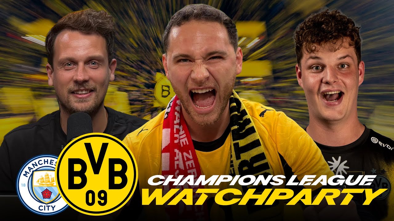 ReLive: Watchparty Manchester City - BVB | UEFA Champions League