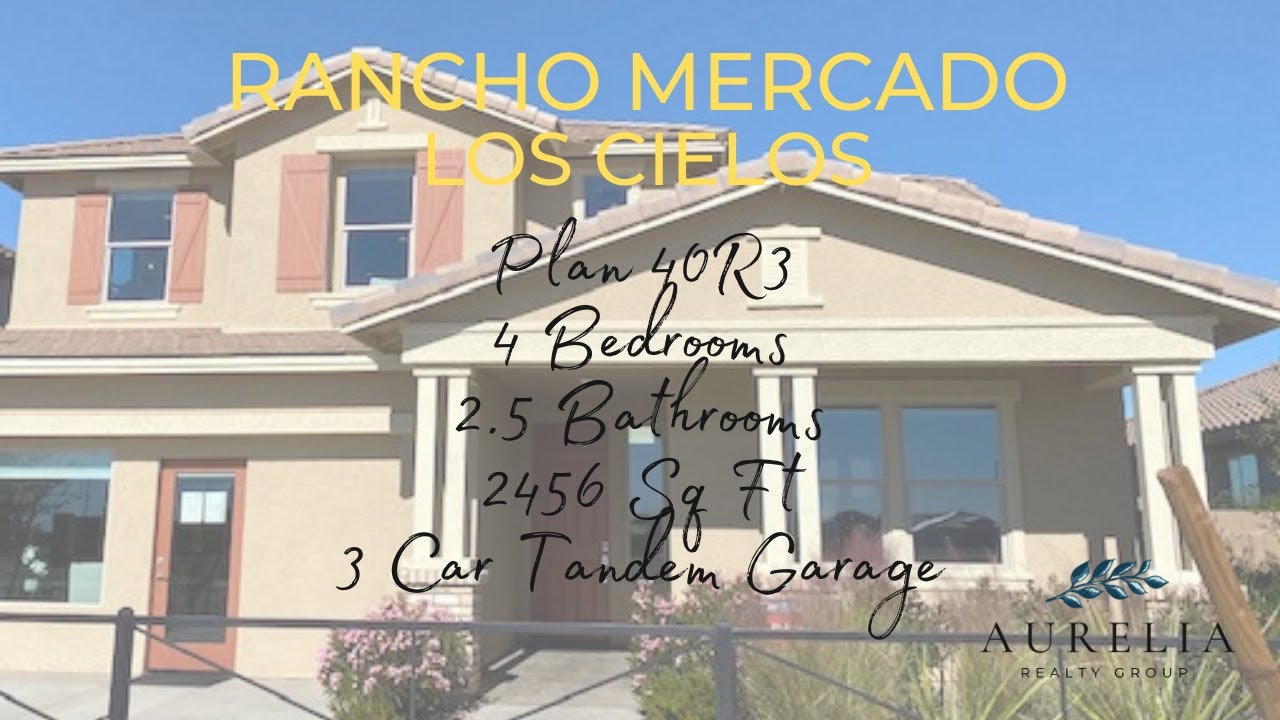 Surprise, AZ New Construction Rancho Mercado Model 40R3 Walkthrough